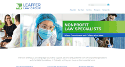 Desktop Screenshot of leafferlaw.com